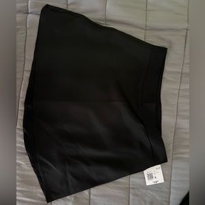 Forever 21 Satin Skater Skirt